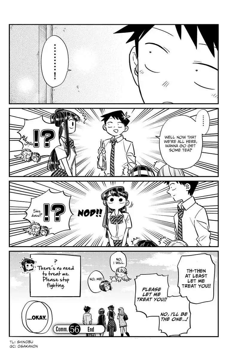 Komi-san wa Komyushou Desu Chapter 56 18